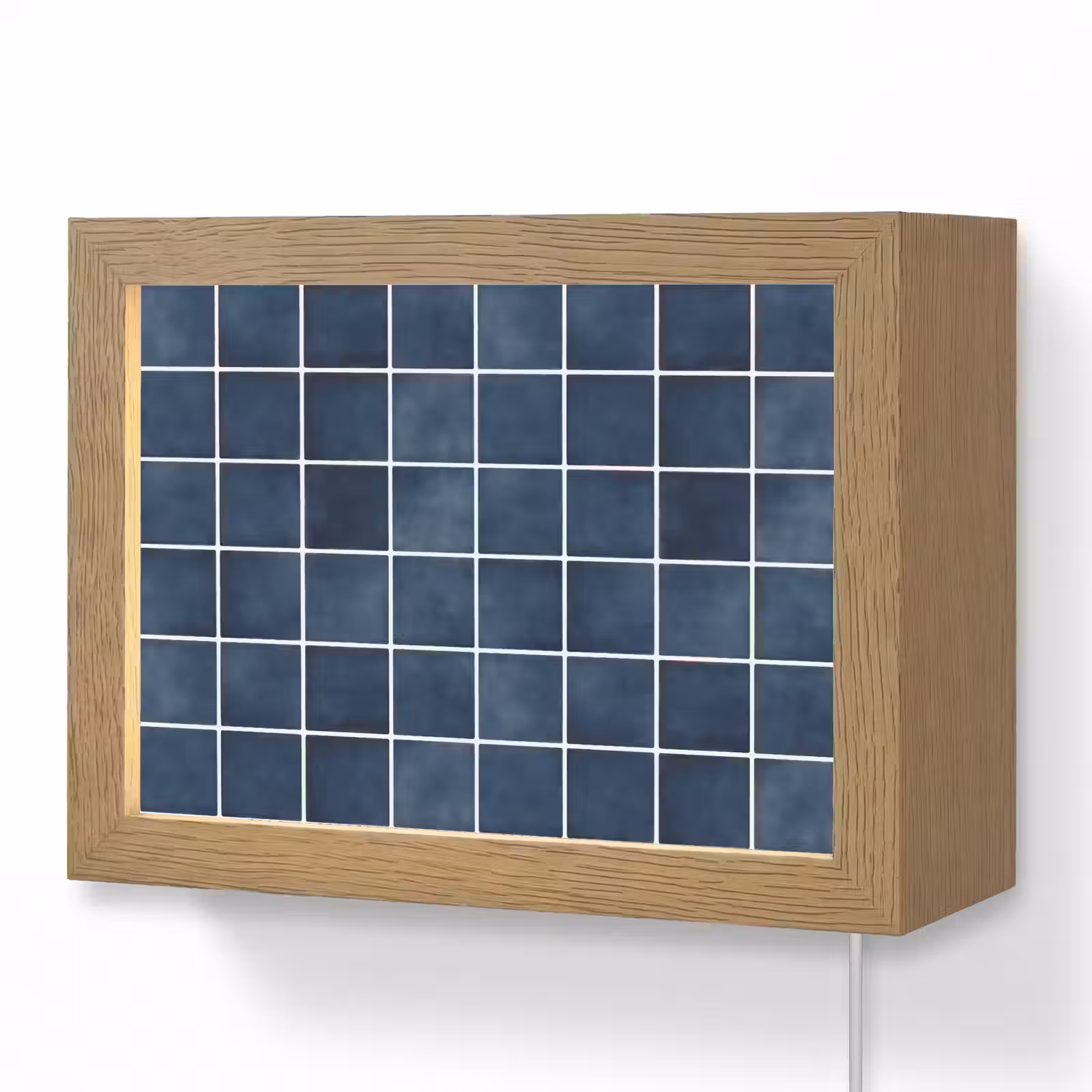 Lightbox - Wandlamp - Tegel - Modern - Blauw — 1