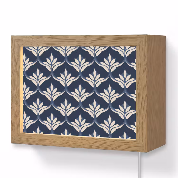 Lightbox - Wandlamp - Modern - Ontwerp - Blauw — 1