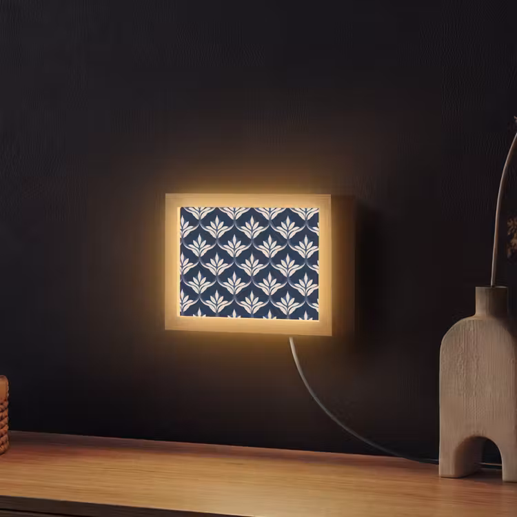 Lightbox - Wandlamp - Modern - Ontwerp - Blauw — 2