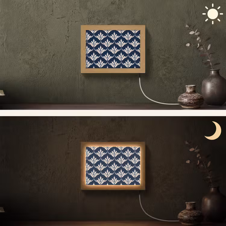 Lightbox - Wandlamp - Modern - Ontwerp - Blauw — 3