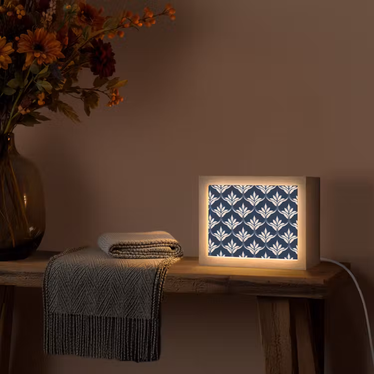 Lightbox - Wandlamp - Modern - Ontwerp - Blauw — 5