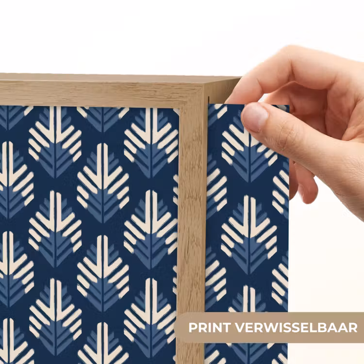 Lightbox - Wandlamp - Modern - Patroon - Blauw — 6