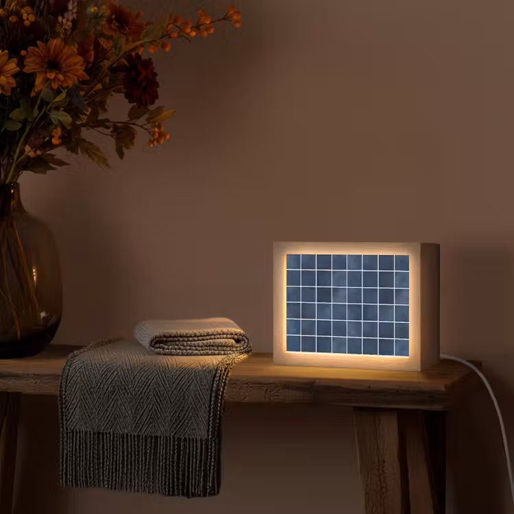 Lightbox - Wandlamp - Tegel - Modern - Blauw — 5