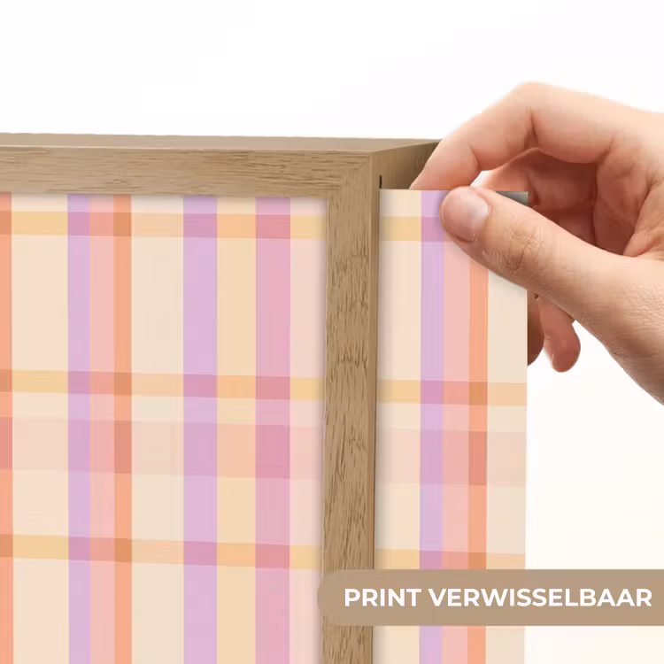 Lightbox - Wandlamp - Pastel - uitpatroon - Geometrisch — 6