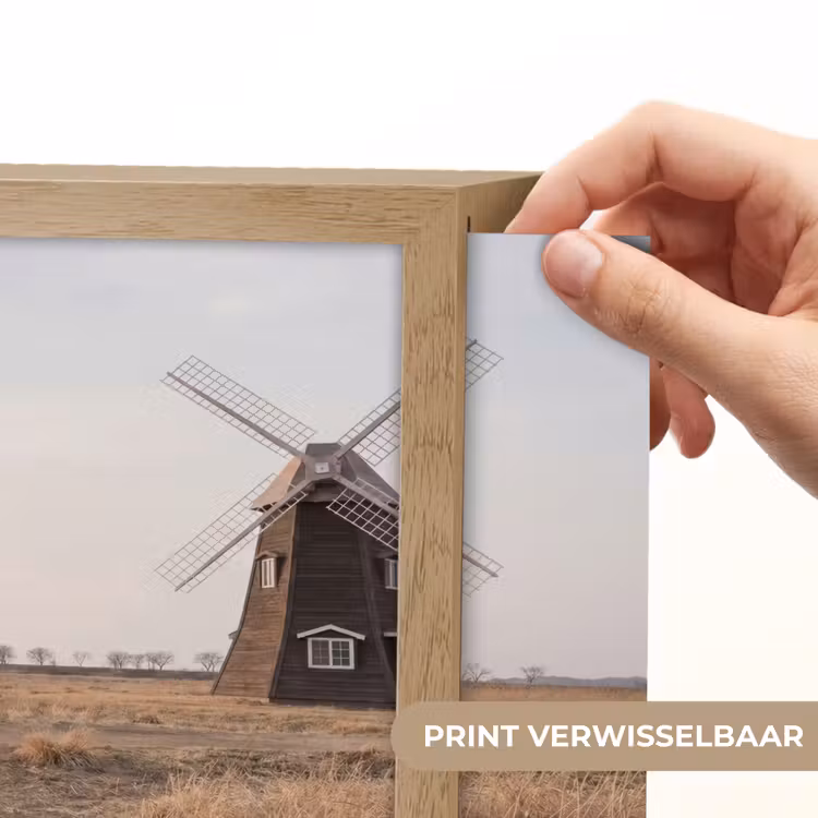 Lightbox - Wandlamp - Windmolens - Landschap - Veld — 6