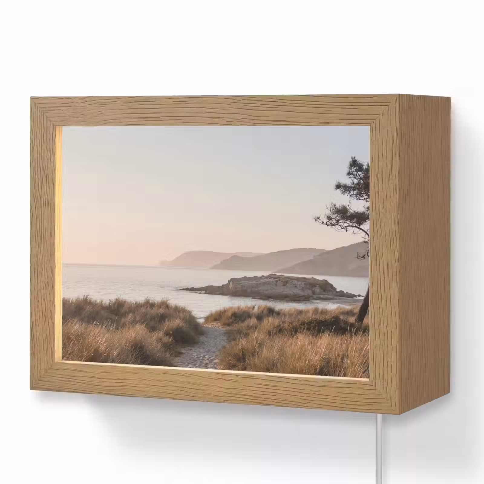 Lightbox - Wandlamp - Landschap - Kust - Duinen — 1