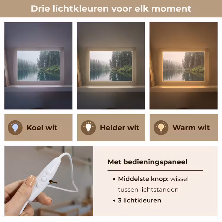 Lightbox - Wandlamp - Bergen - Meer - Bos — 7