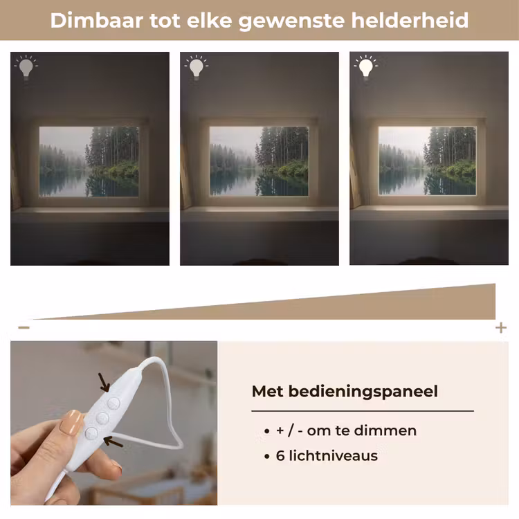 Lightbox - Wandlamp - Bergen - Meer - Bos — 8