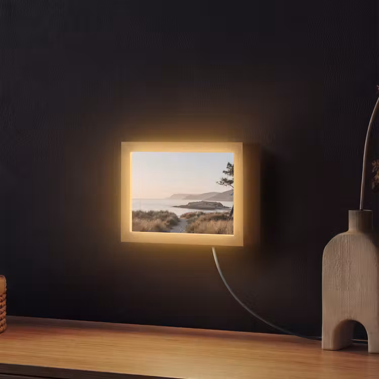 Lightbox - Wandlamp - Landschap - Kust - Duinen — 2