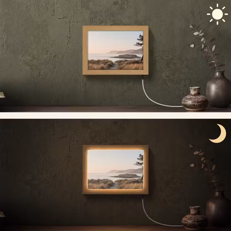 Lightbox - Wandlamp - Landschap - Kust - Duinen — 3