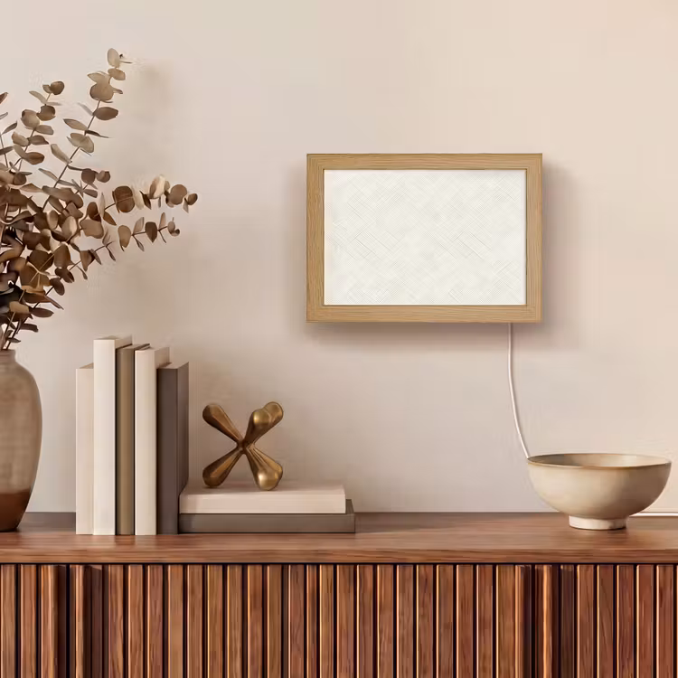 Lightbox - Wandlamp - Textuur - Abstract - Beige — 4