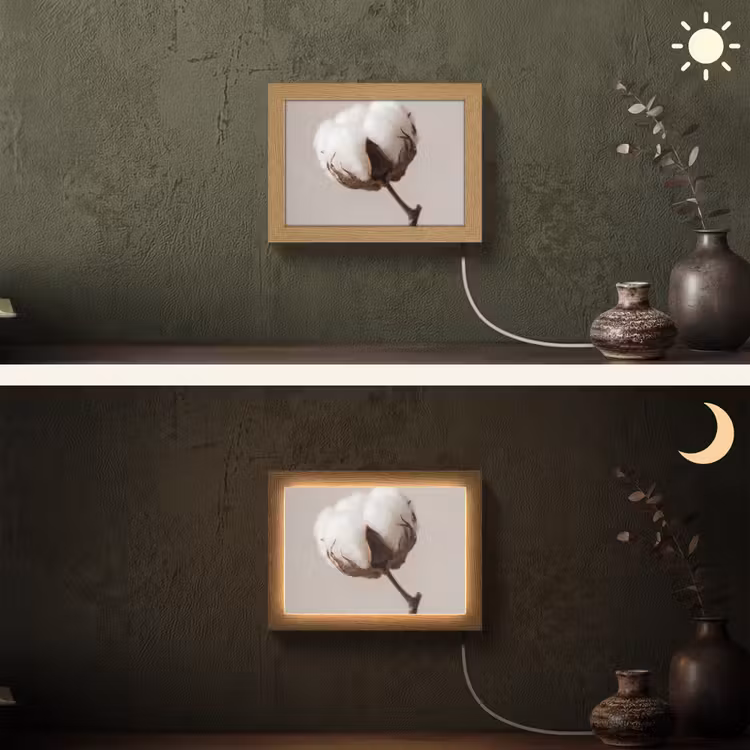 Lightbox - Wandlamp - Katoenbol - Minimalistisch - Wit — 3