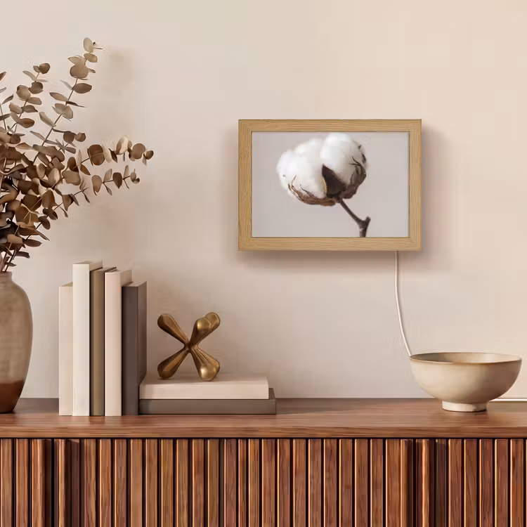 Lightbox - Wandlamp - Katoenbol - Minimalistisch - Wit — 4