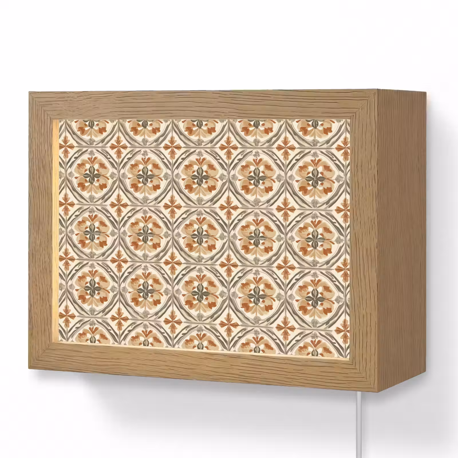 Lightbox - Wandlamp - Elegant - Antiek - Kleurrijk — 1