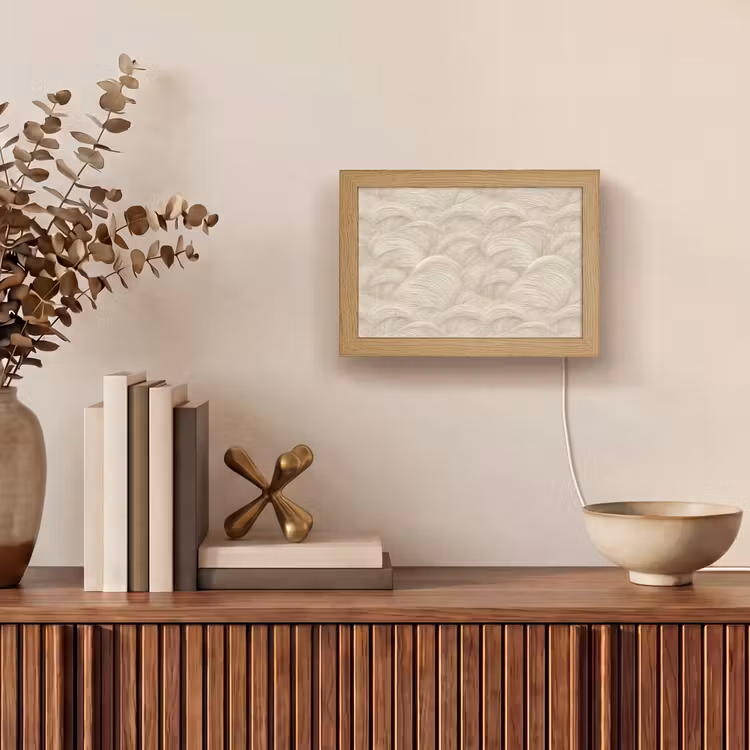Lightbox - Wandlamp - Bogen - Patroon - Beige — 4