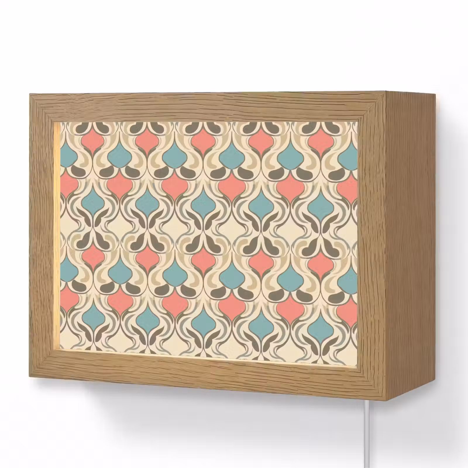 Lightbox - Wandlamp - Barok - Retro - Kleurrijk — 1