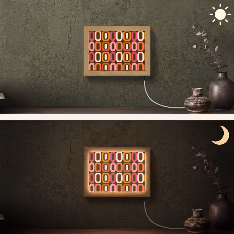 Lightbox - Wandlamp - Modern - Retro - Kleurrijk — 3