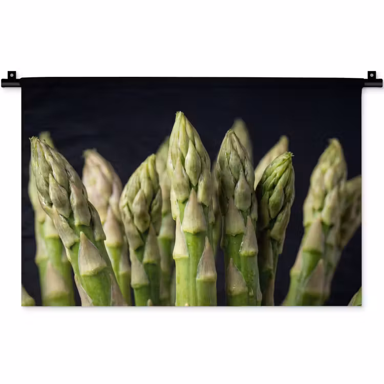 Wandkleed - Asperges - Groen - Zwart — 1