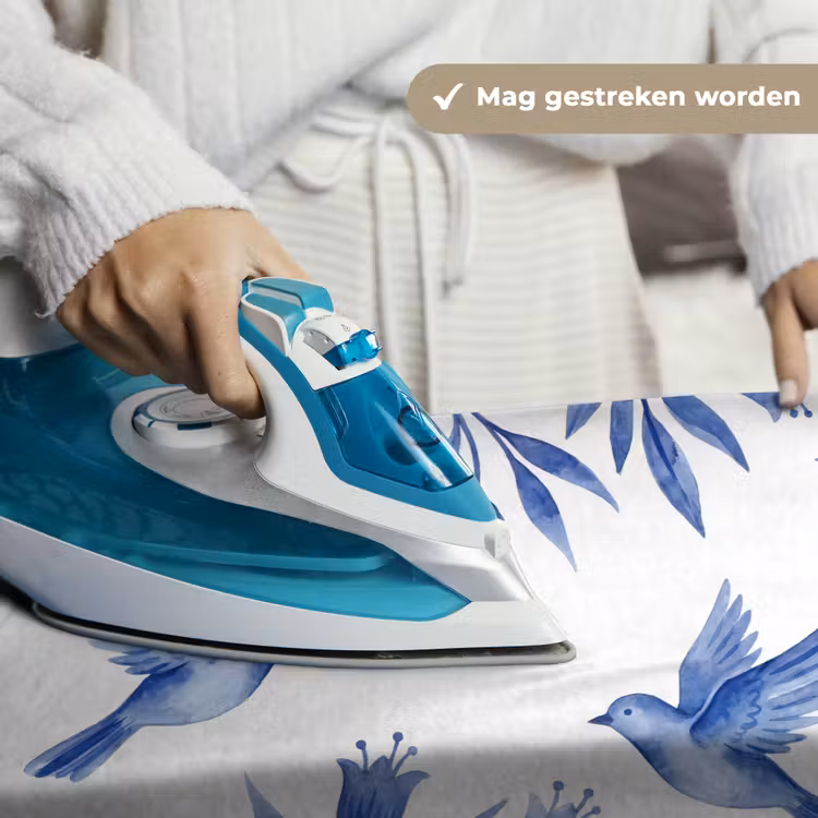 Wandkleed - Modern - Vogels - Delfts - Blauw — 6