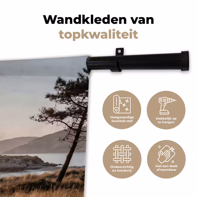 Wandkleed - Landschap - Kust - Duinen — 3