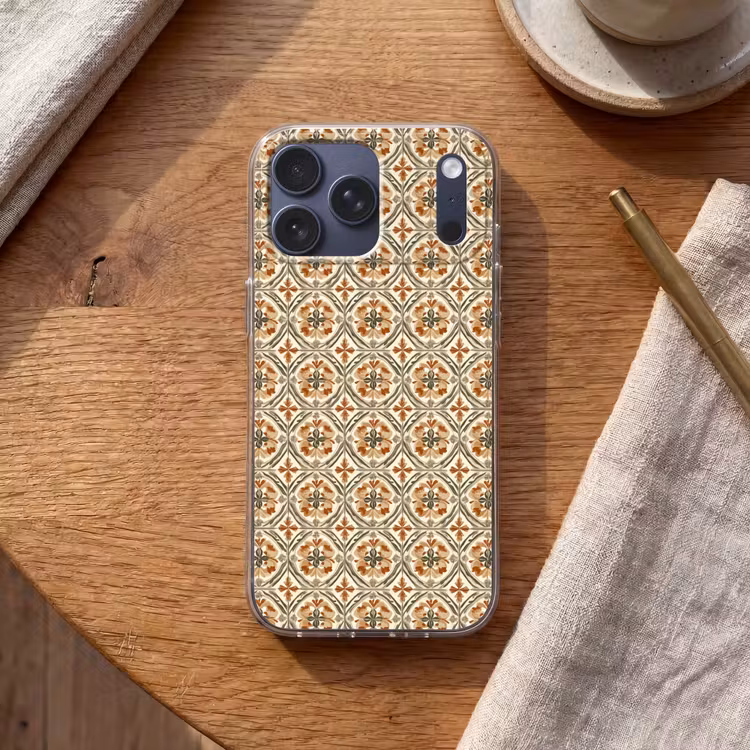 Telefoonhoesje Softcase - Elegant - Antiek - Kleurrijk — 2