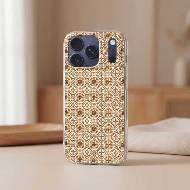 Telefoonhoesje Softcase - Elegant - Antiek - Kleurrijk — 3