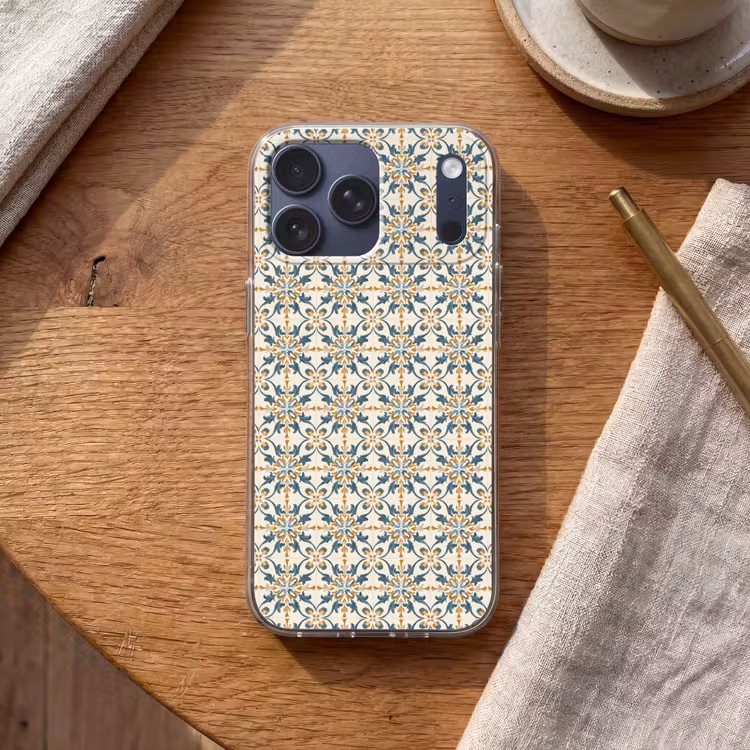 Telefoonhoesje Softcase - Patroon - Klassiek - Kleurrijk — 2