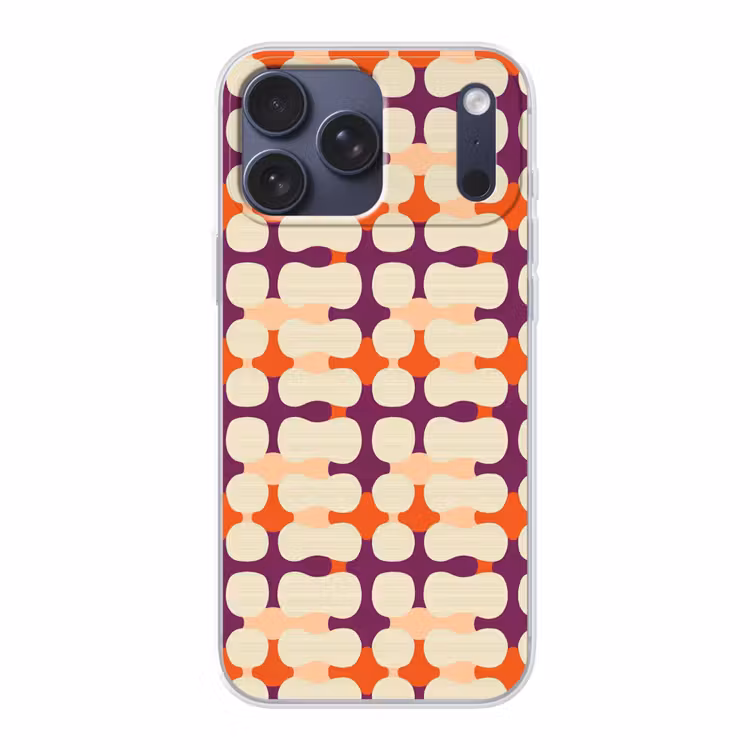 Telefoonhoesje Softcase - Modern - Patroon - Kleurrijk — 1