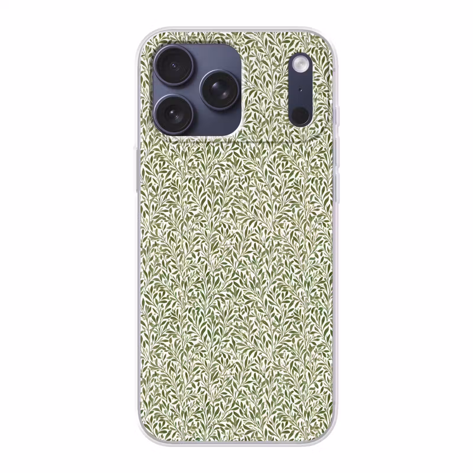 Telefoonhoesje Softcase - Botanisch - Takken - Groen — 1