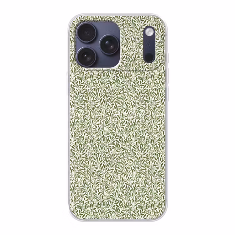 Telefoonhoesje Softcase - Botanisch - Takken - Groen — 1