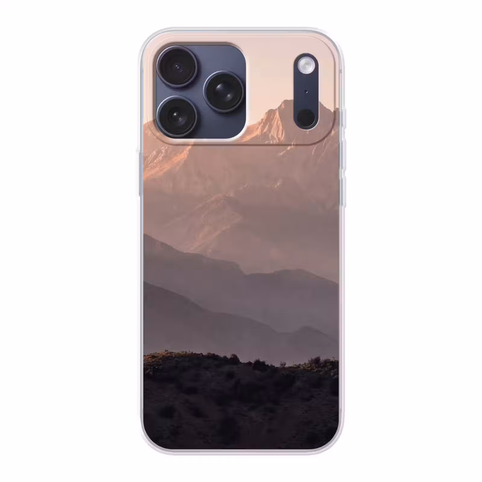 Telefoonhoesje Softcase - Panorama - Landschap - Bergen — 1