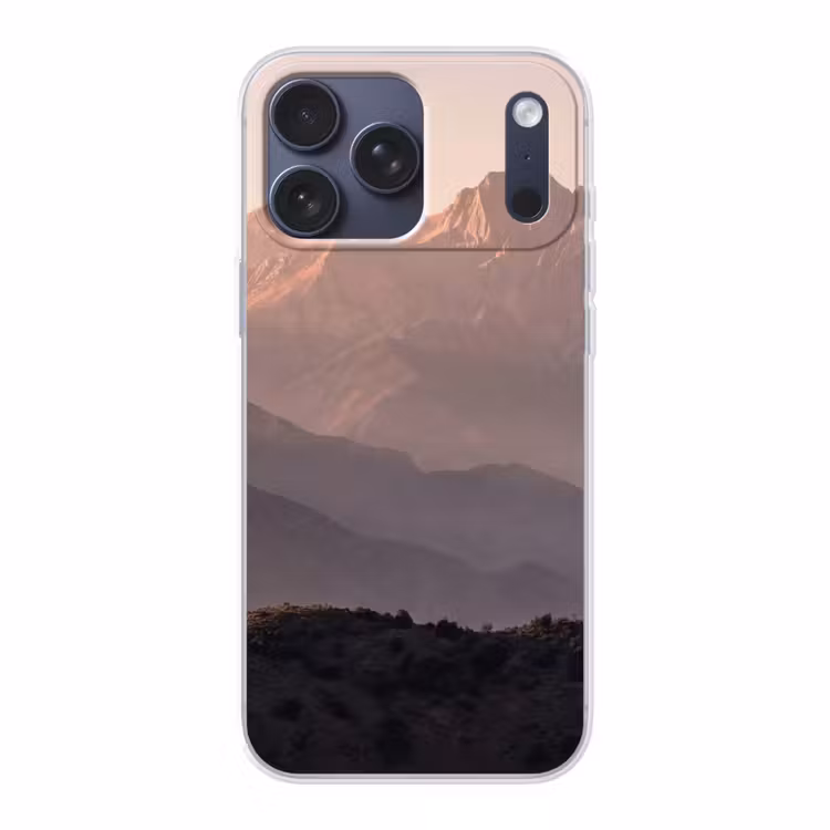 Telefoonhoesje Softcase - Panorama - Landschap - Bergen — 1