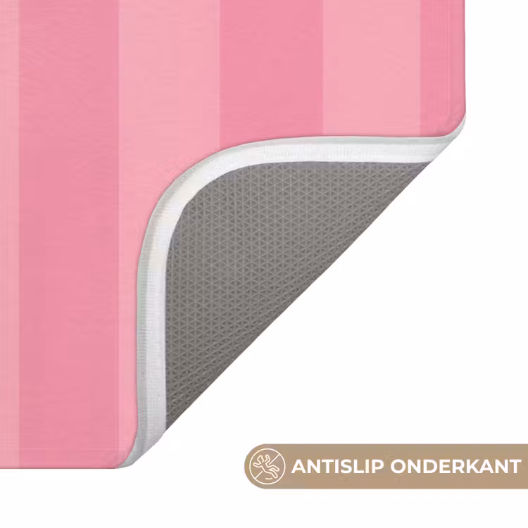 Badmat - Gestreept - Roze - Chéri — 3