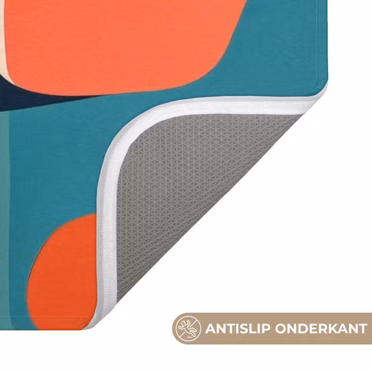 Badmat - Vormen - Kleurrijk - Abstract - Vlakken — 3