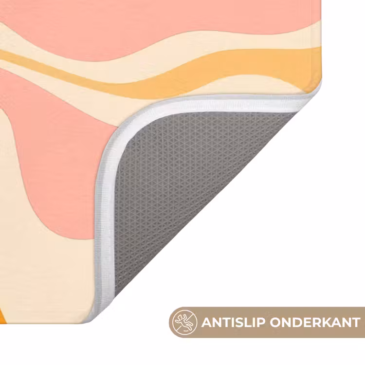 Badmat - Abstract - Golvend - Oranje — 3