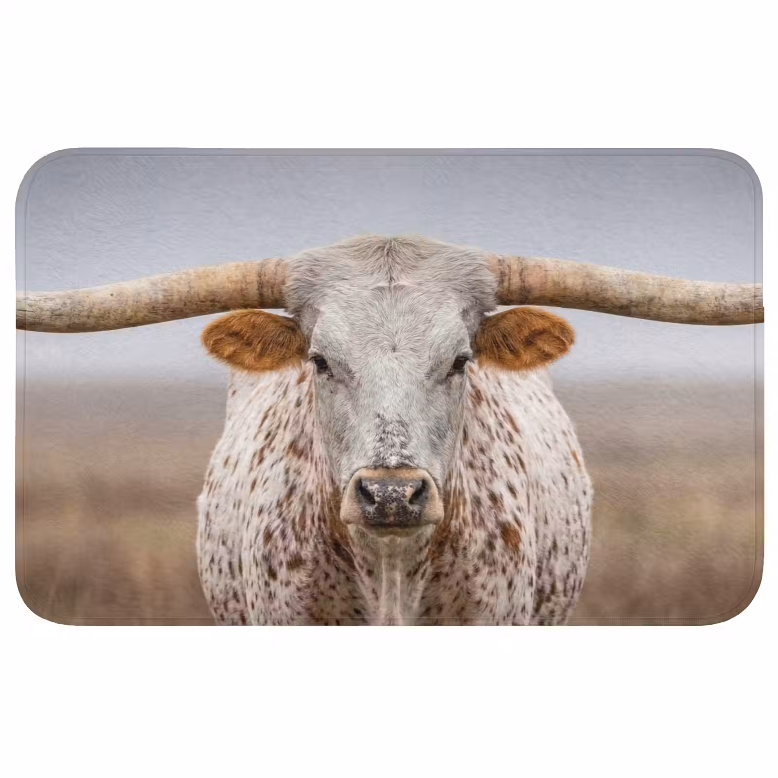 Badmat - Longhorn - Grasveld - Dier — 1