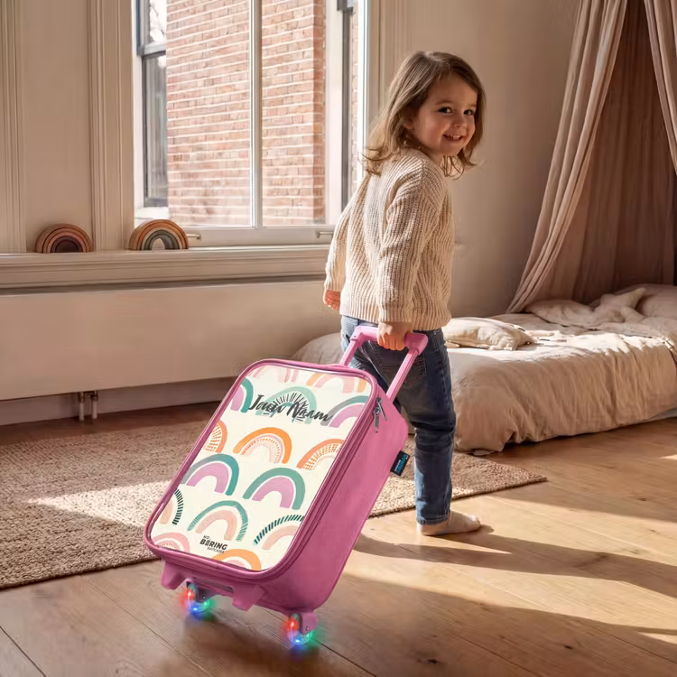 Kinderkoffer - Roze - Regenbogen — 3