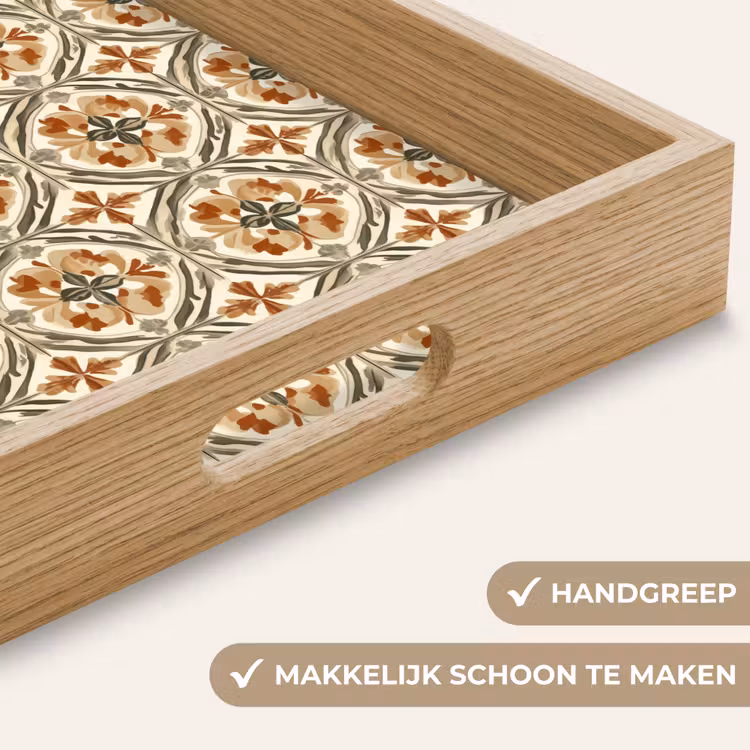 Dienblad - Elegant - Antiek - Kleurrijk — 5