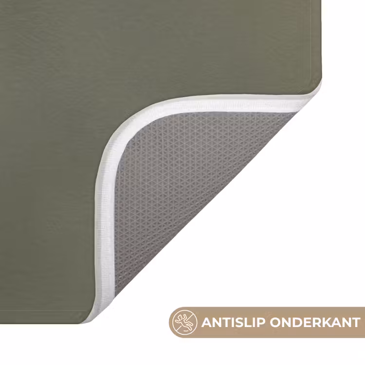 Wc Mat - Japandi - Groen - Abstract - Modern — 3