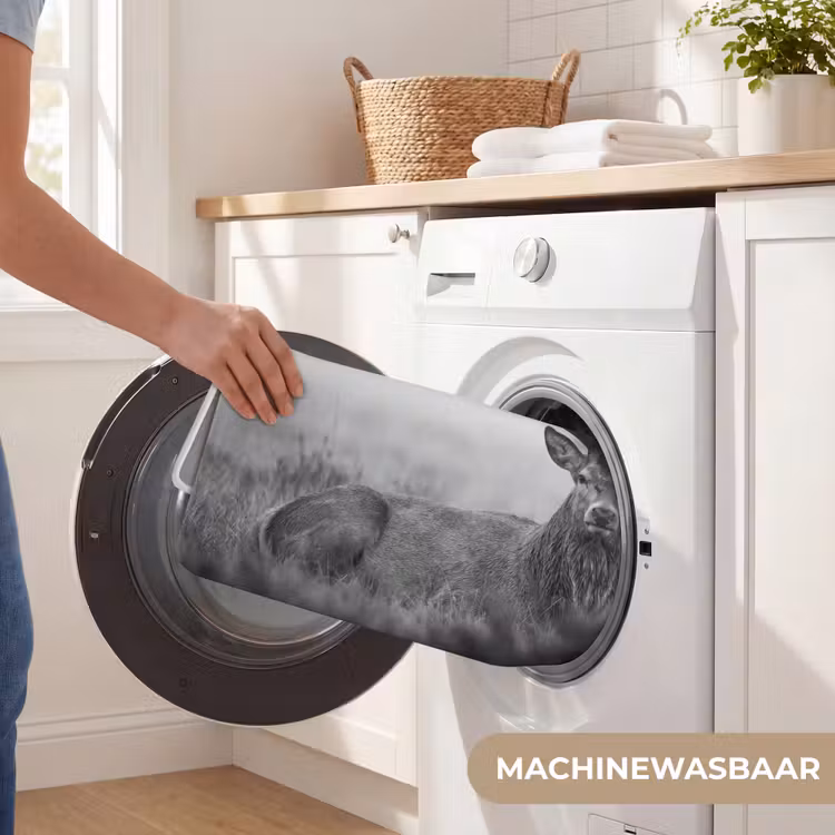 Wc Mat - Hert - Mistig - Zwart - Wit — 5