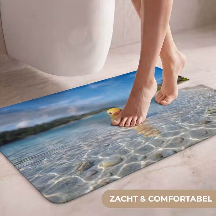 Wc Mat - Tropisch - Badeend - geel — 7