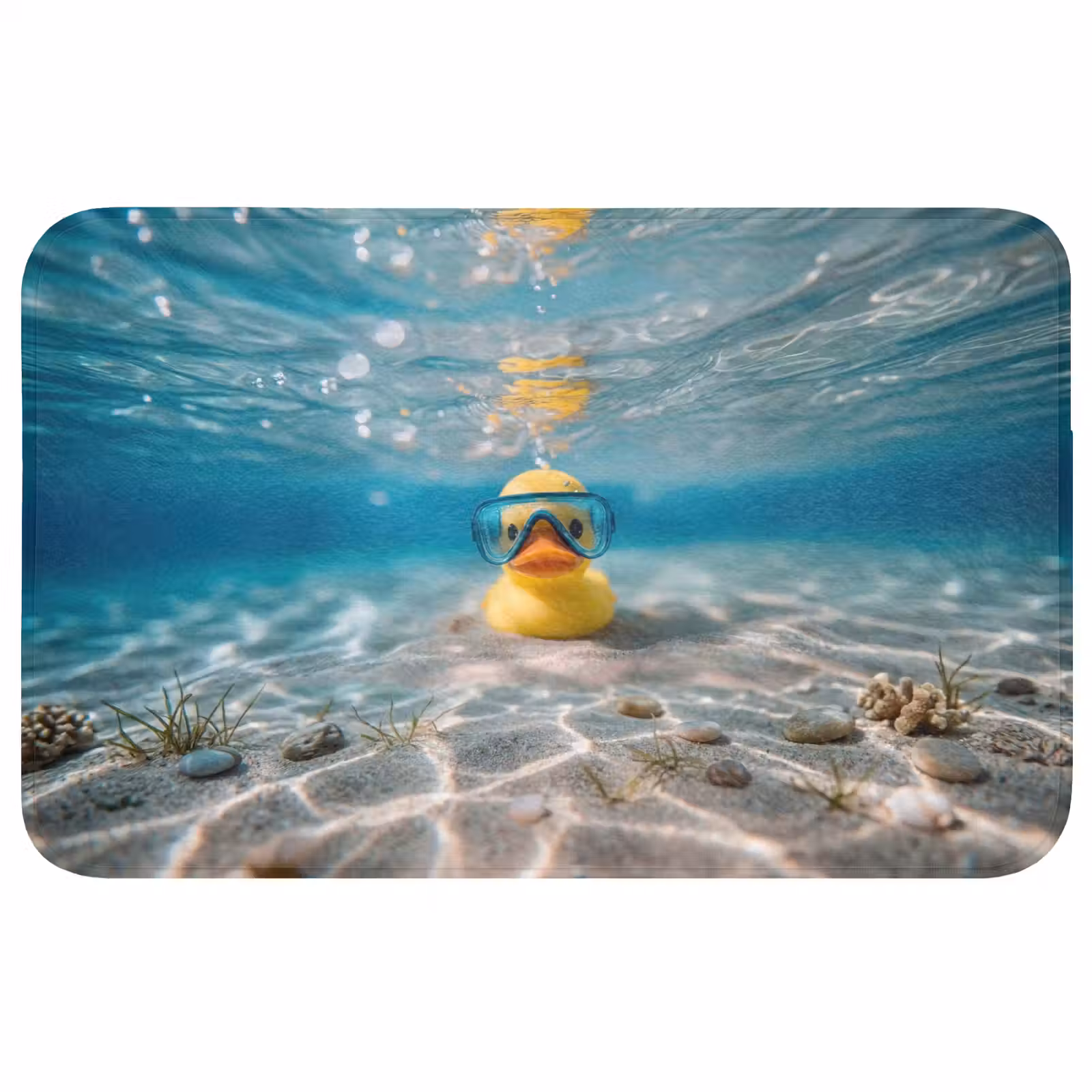 Wc Mat - Duikbril - Eend - Water — 1