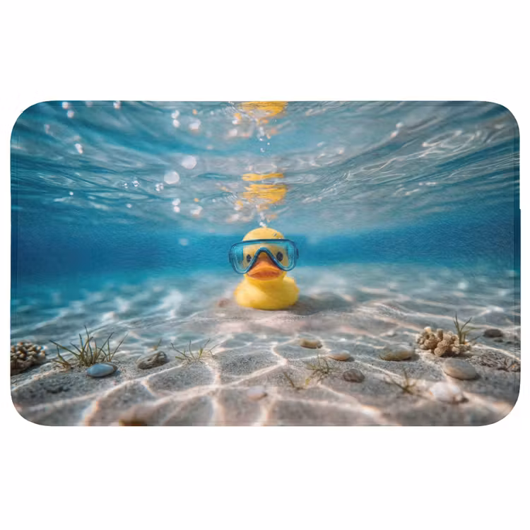 Wc Mat - Duikbril - Eend - Water — 1