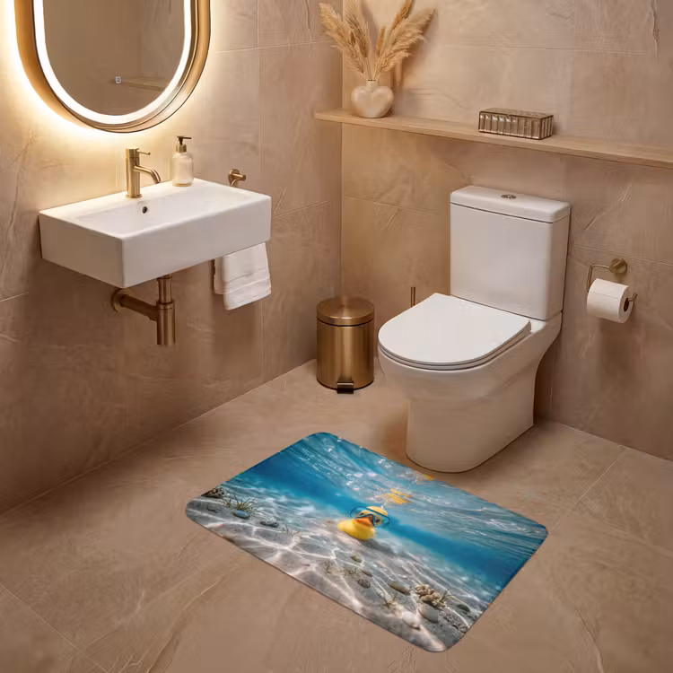 Wc Mat - Duikbril - Eend - Water — 4