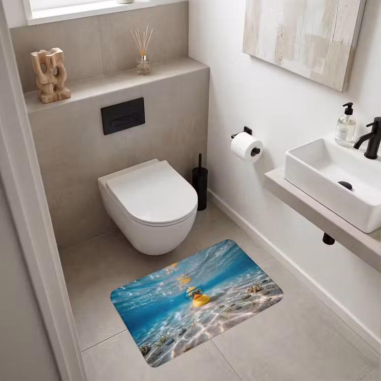 Wc Mat - Duikbril - Eend - Water — 6