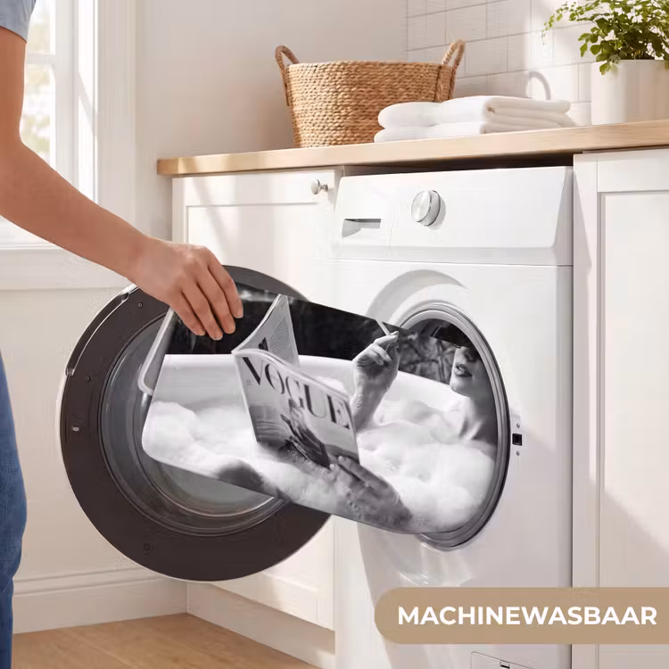 Wc Mat - Relaxt - Bad - Zwart - Wit — 5