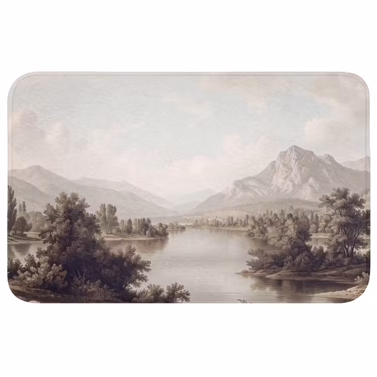 Wc Mat - Klassiek - Landschap - Sereen — 1