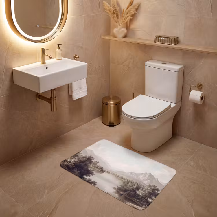 Wc Mat - Klassiek - Landschap - Sereen — 4