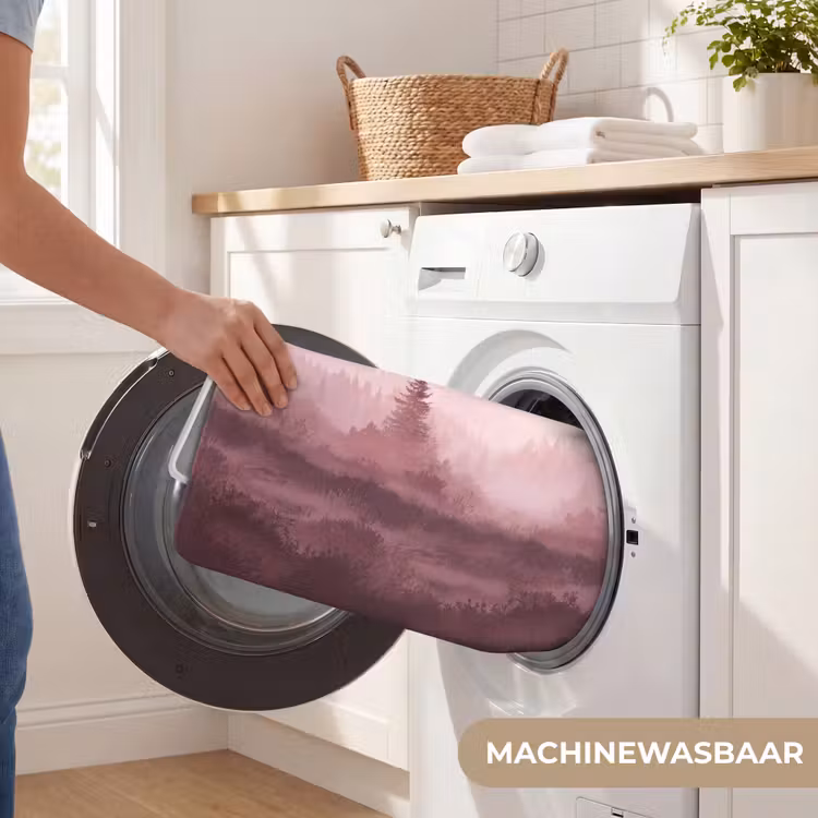 Wc Mat - Landschap - Mistig - Roze — 5
