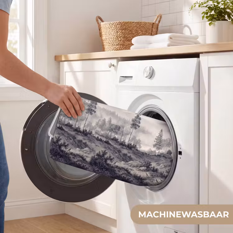 Wc Mat - Mistig - Berglandschap - Illustratie — 5